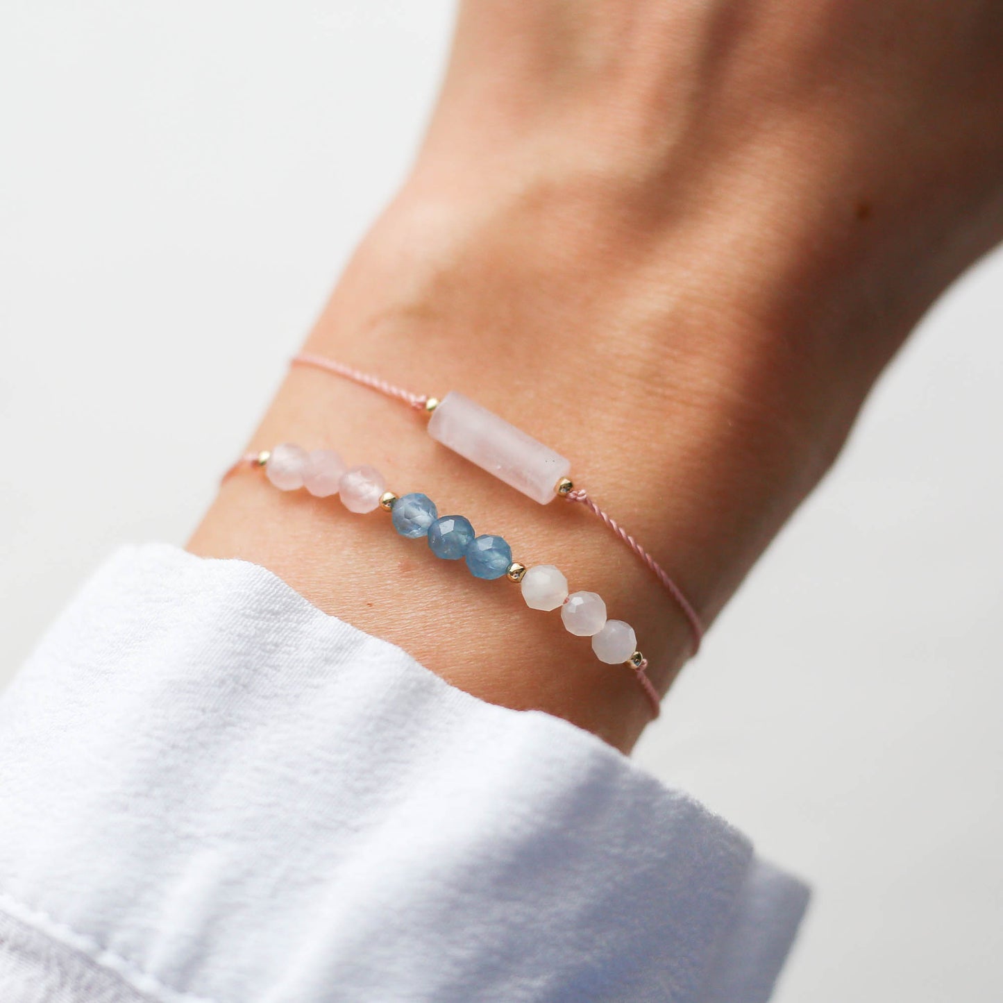 Fertility Crystal Cord Dainty Bracelet - Vinci Woman