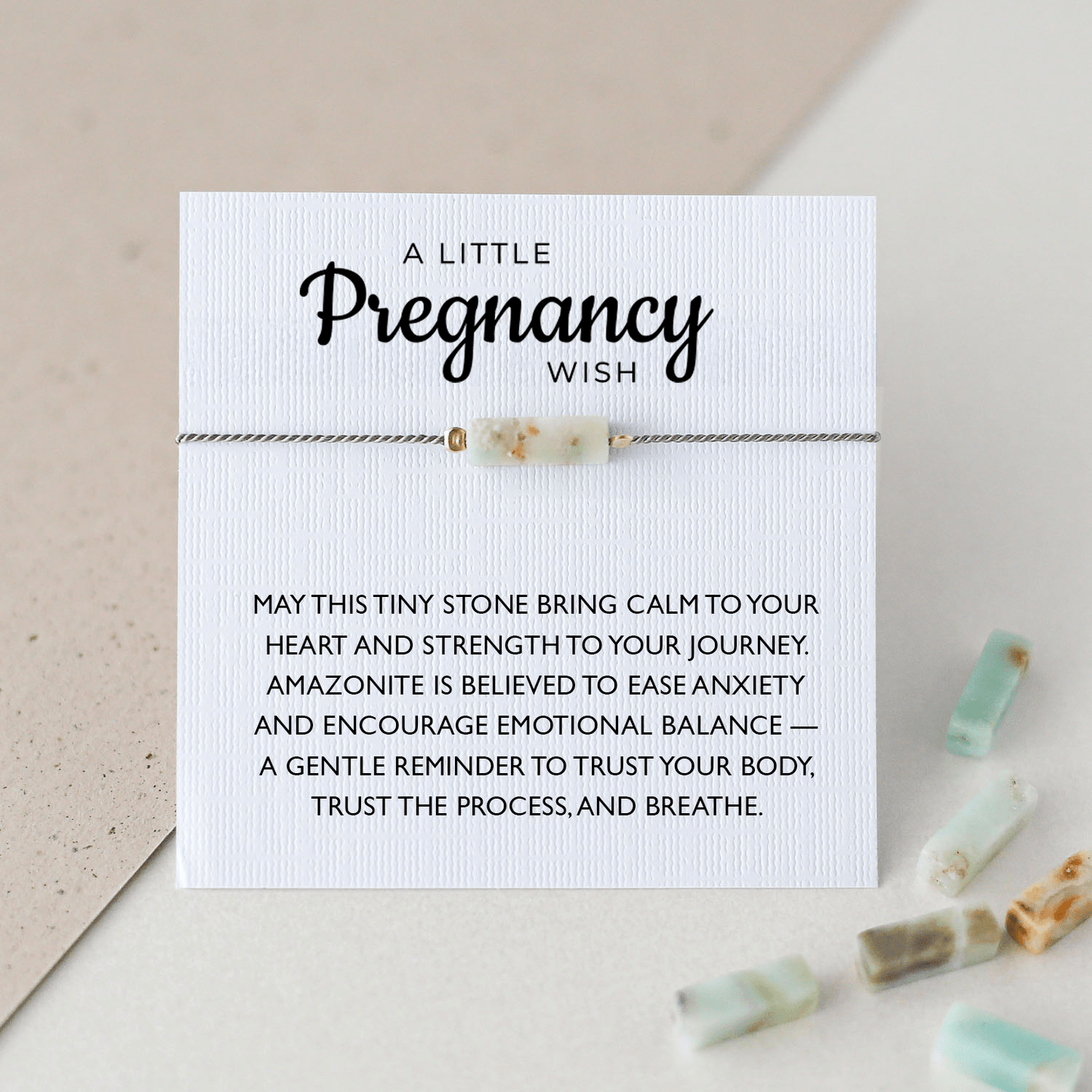 Pregnancy Wish Cord Bracelet - Vinci Woman