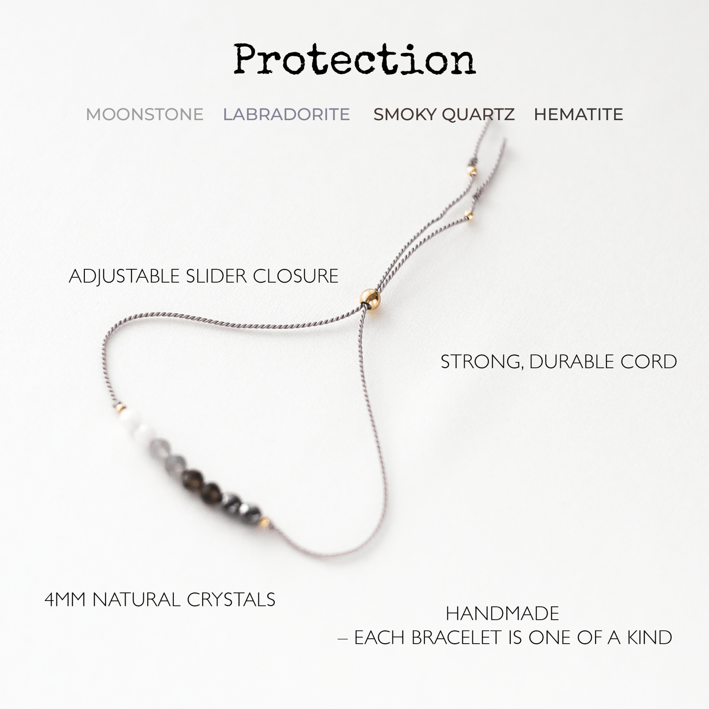 Protection Bracelet – Strength, Grounding and Energy Shield - Vinci Woman