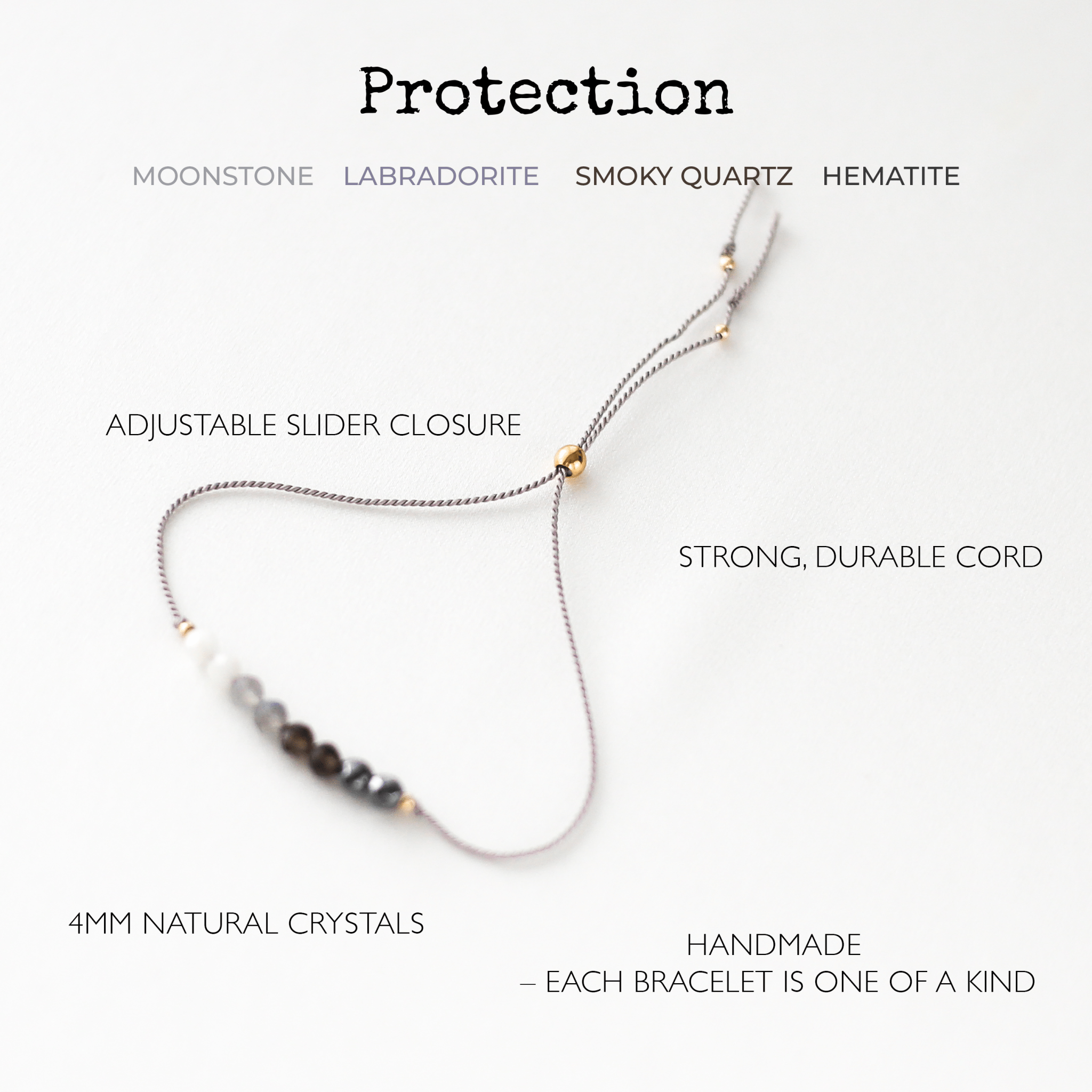 Protection Bracelet – Strength, Grounding and Energy Shield - Vinci Woman