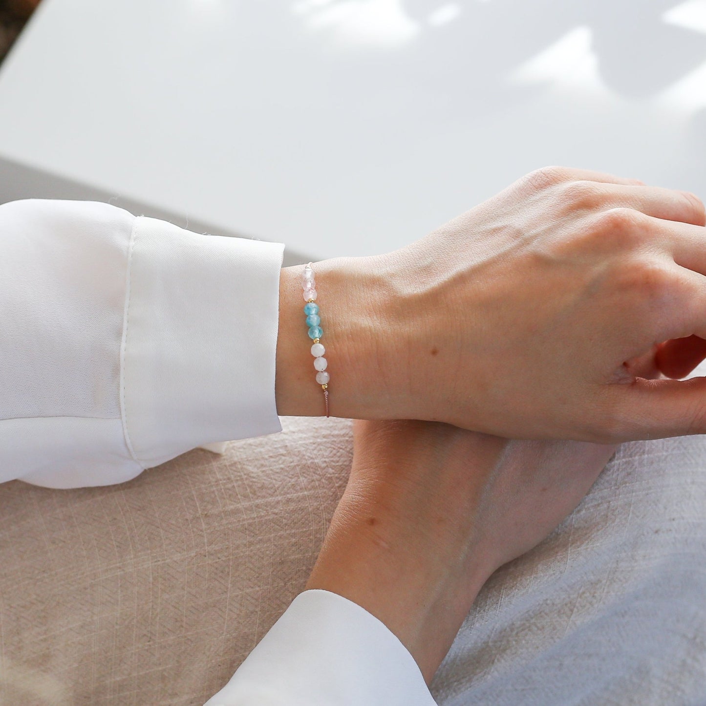 Calm and Stress Relief Crystal Bracelet - Vinci Woman