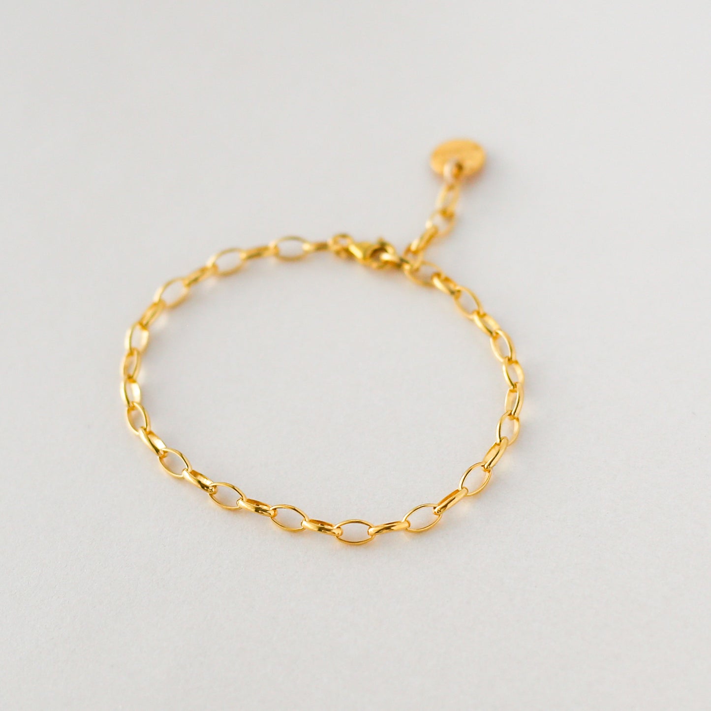 Resilience - 24k Gold Vermeil Chain Bracelet - Vinci Woman