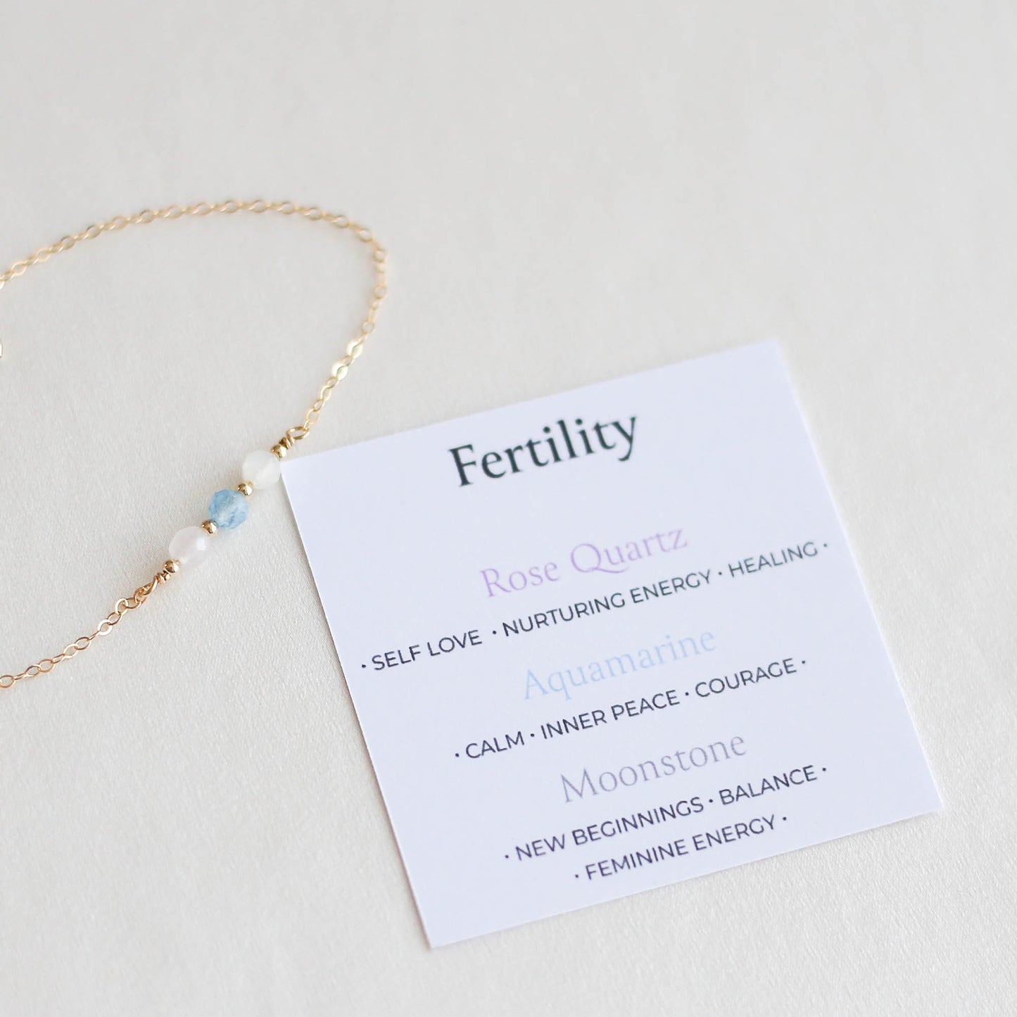 Fertility Bracelet – Pregnancy Journey Gift - Vinci Woman