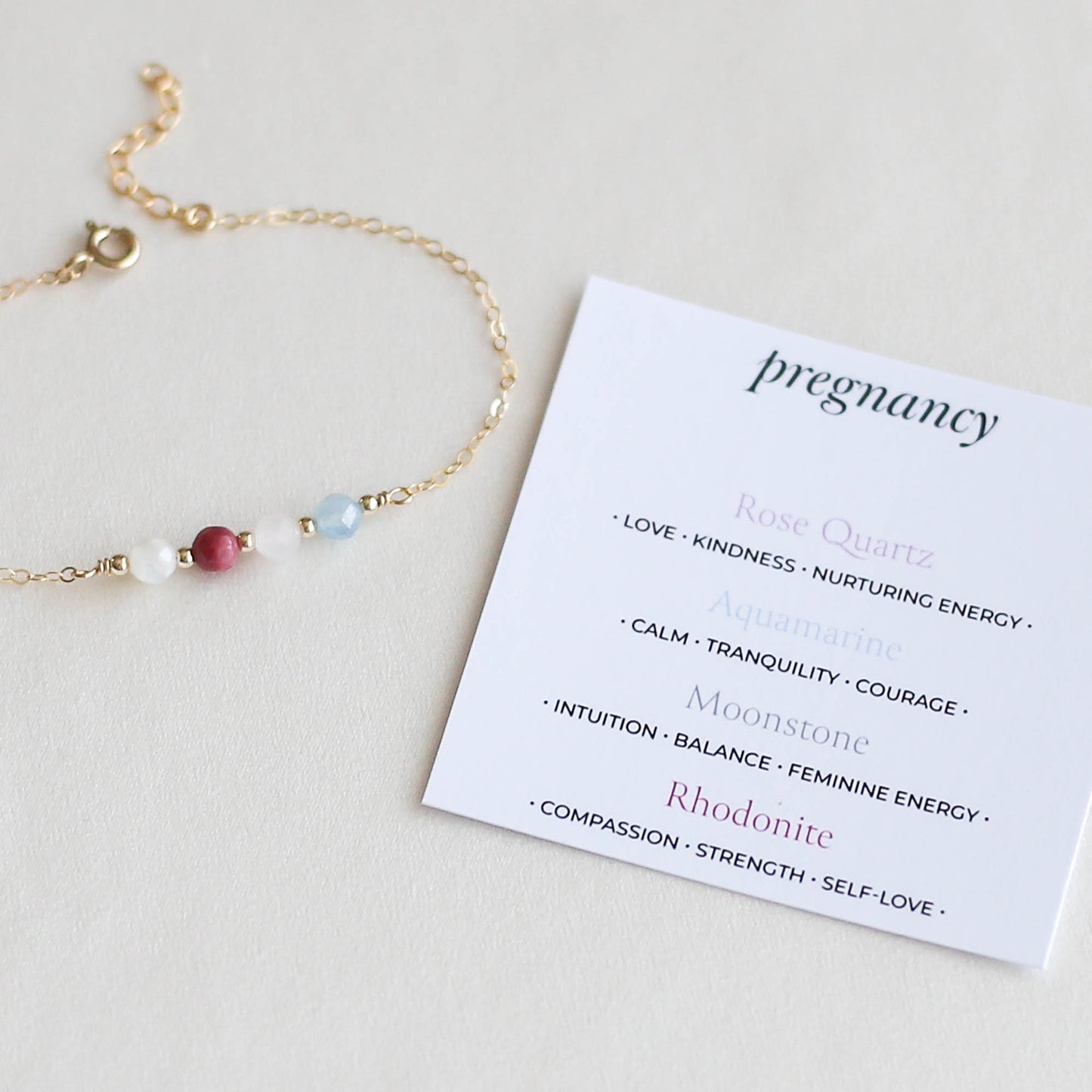 In my Mom Era - Pregnancy Chain Bracelet - Vinci Woman