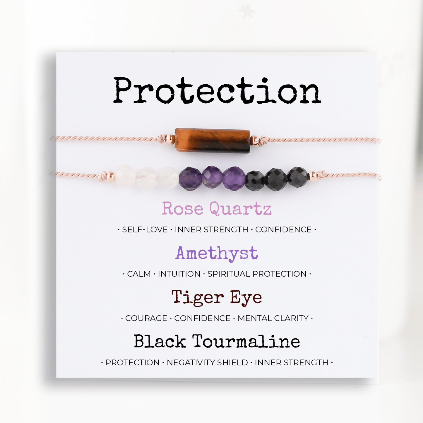 Empath Protection Bracelet Set - Vinci Woman