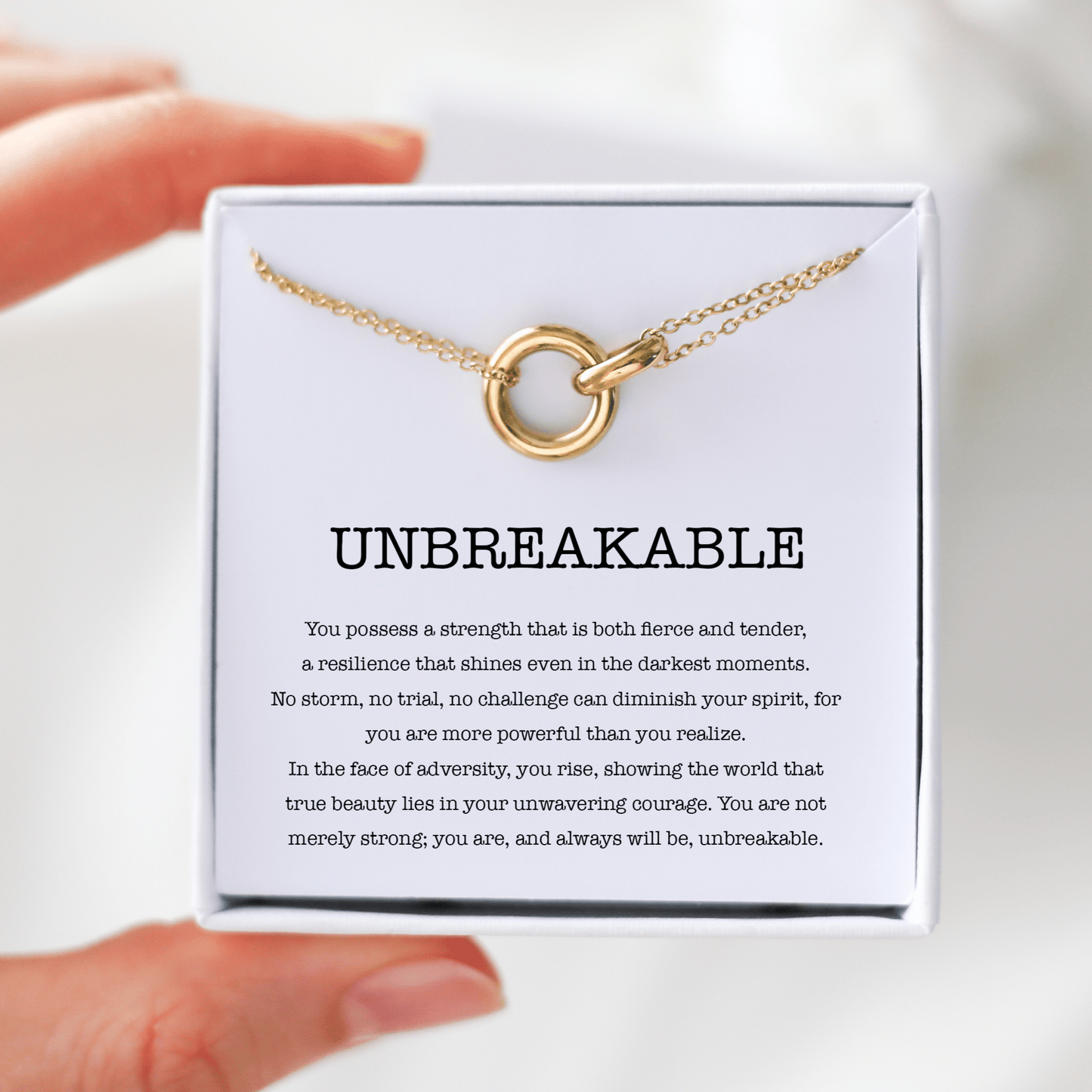 Unbreakable - Forever Linked Necklace - Vinci Woman