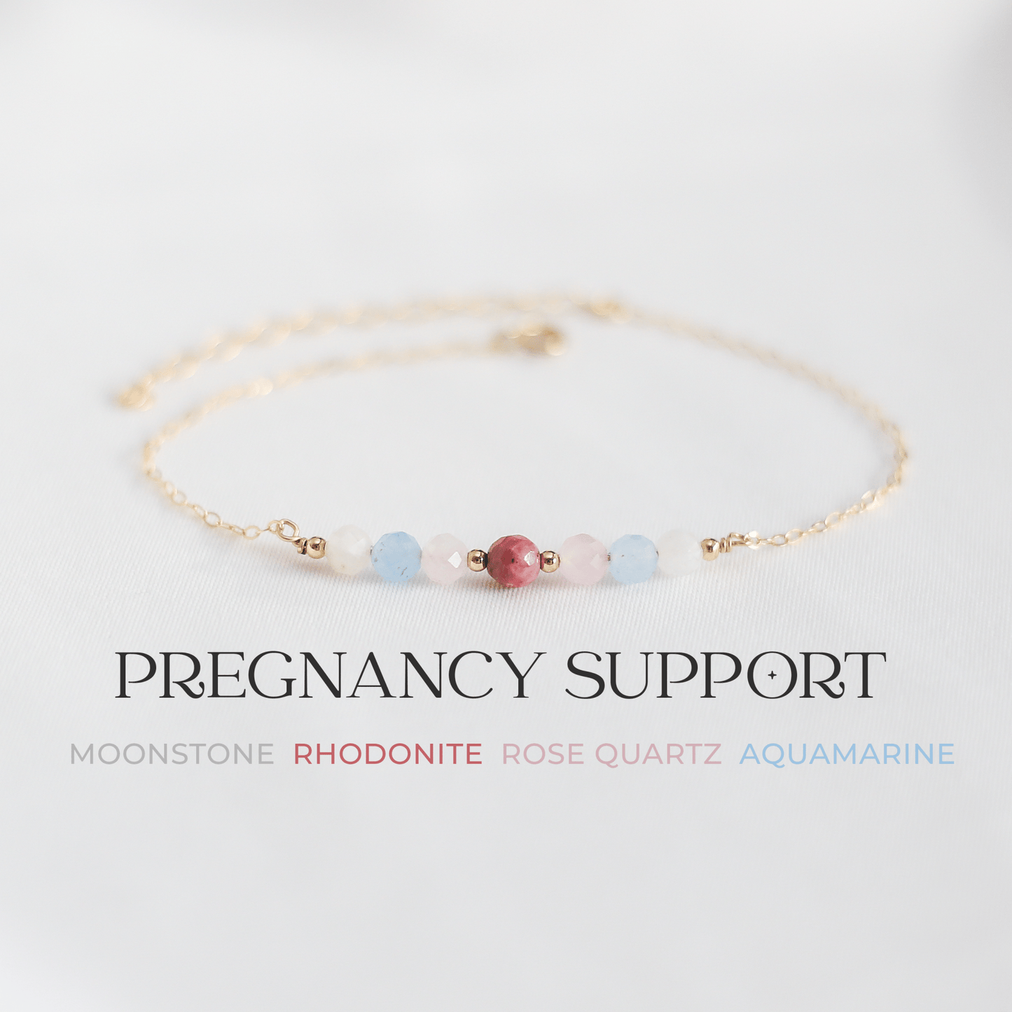 Healthy Pregnancy Chain Bracelet - Gift for Moms - to - Be - Vinci Woman