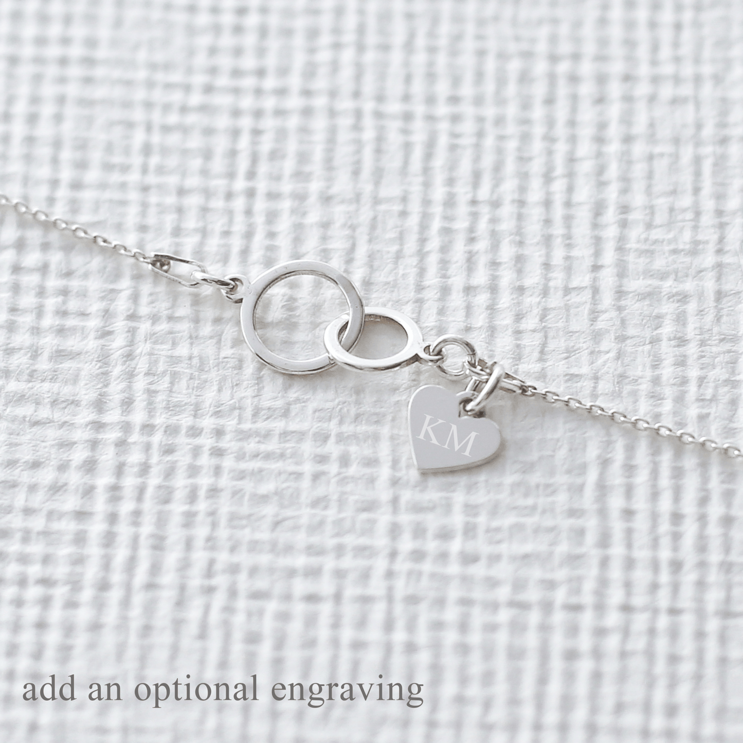 Mother and Daughter Gift - Interlocking Circle Bracelet - Vinci Woman