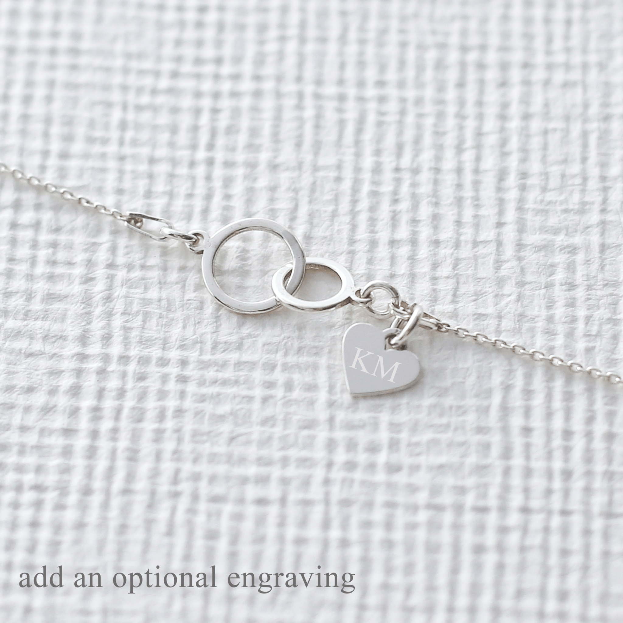 Mother and Daughter Gift - Interlocking Circle Bracelet - Vinci Woman