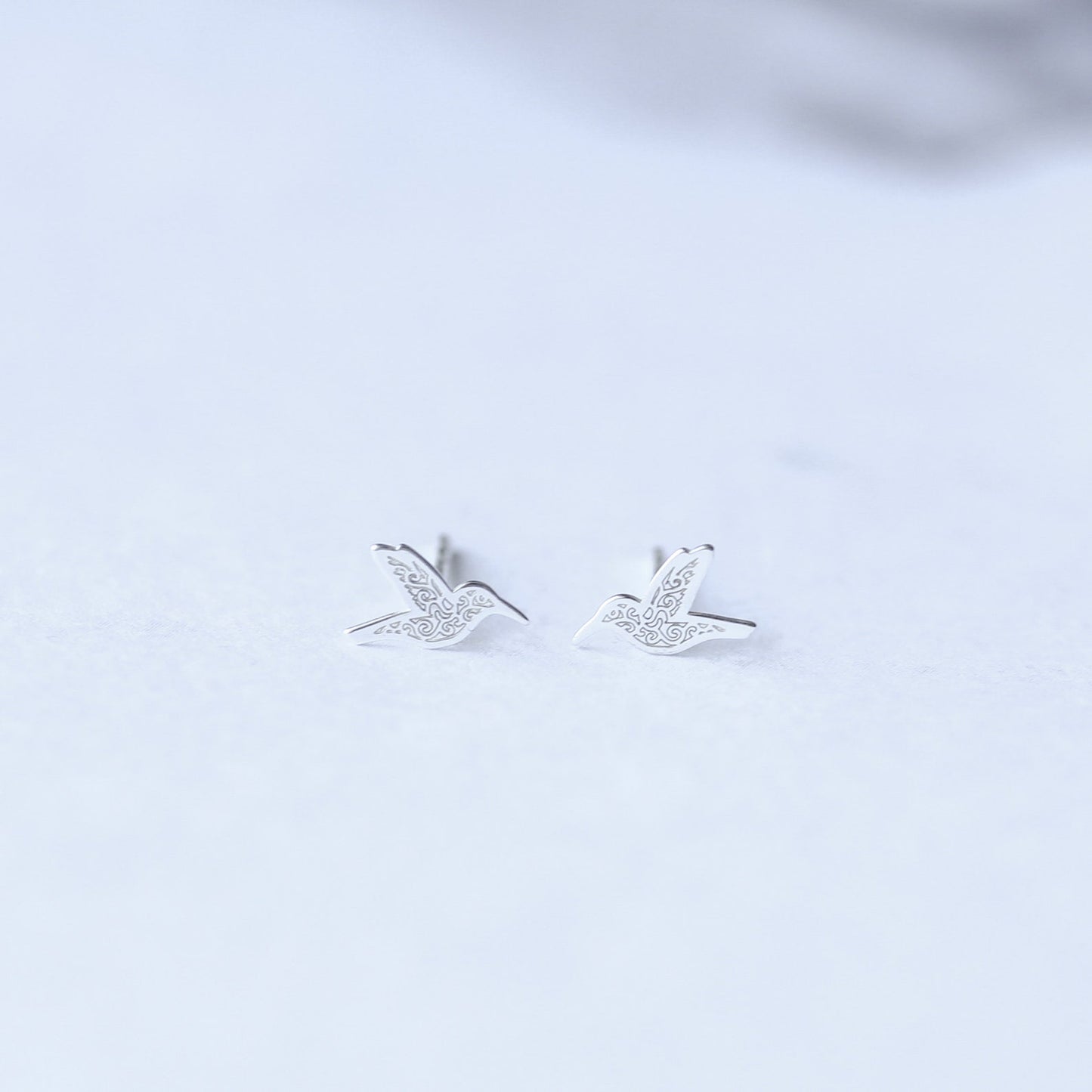 Hummingbird Azure Earrings - Vinci Woman