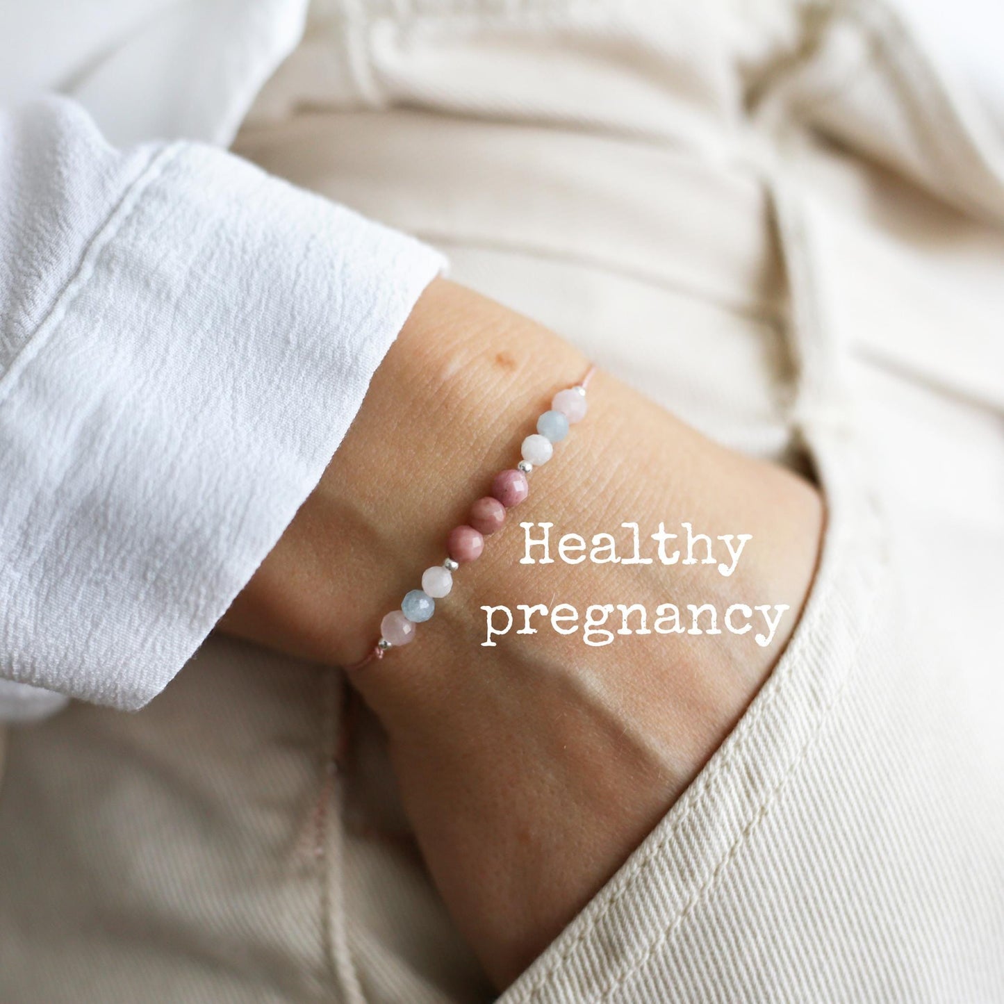 In My Mom Era - est 2025 - Pregnancy Bracelet - Vinci Woman