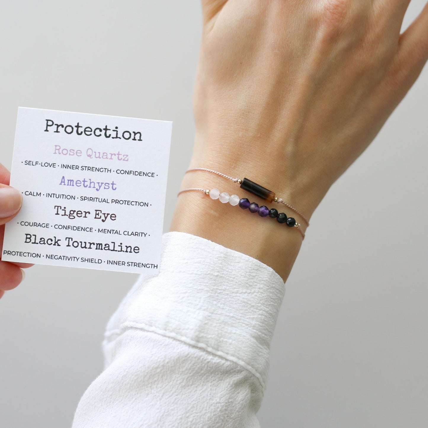 Empath Protection Bracelet Set - Vinci Woman