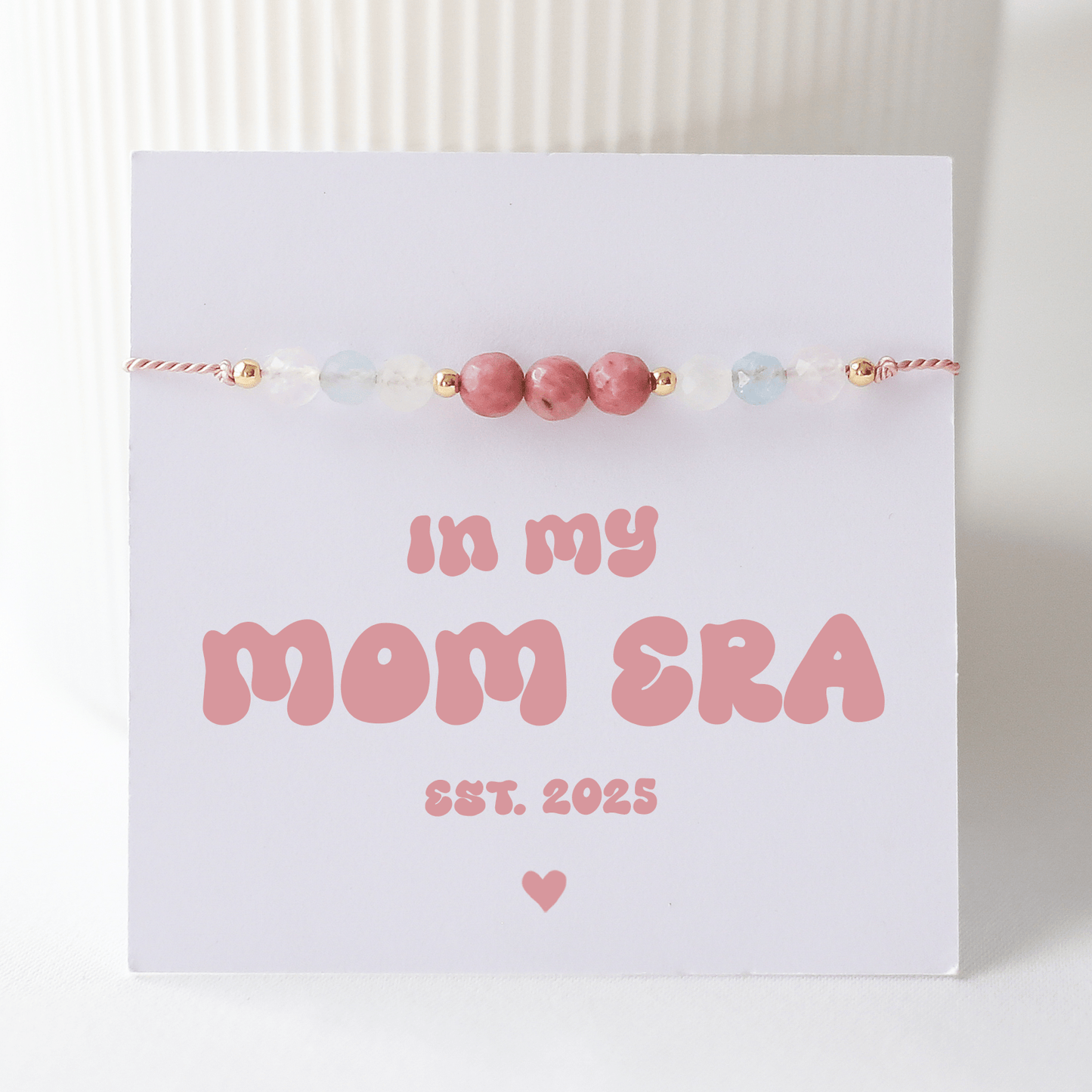 In My Mom Era - est 2025 - Pregnancy Bracelet - Vinci Woman