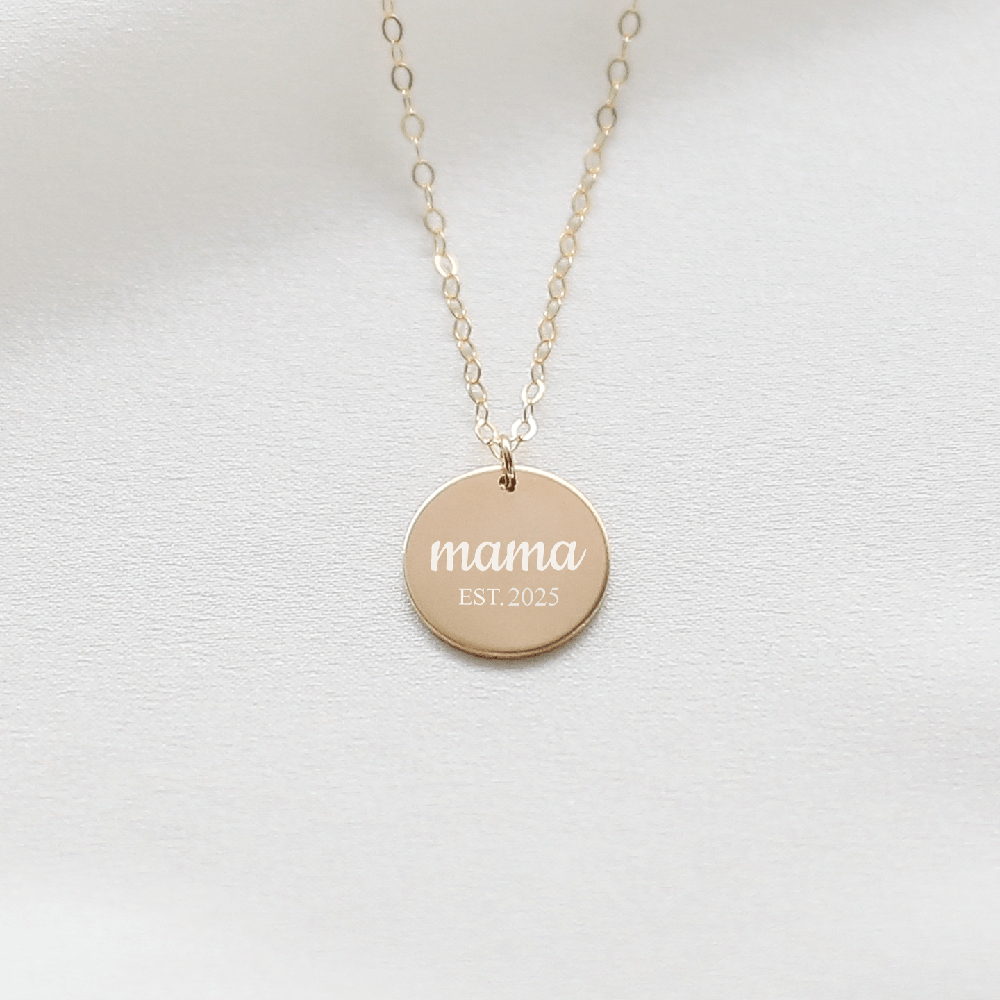 In My Mom Era - est 2025 - Pregnancy Necklace - Vinci Woman