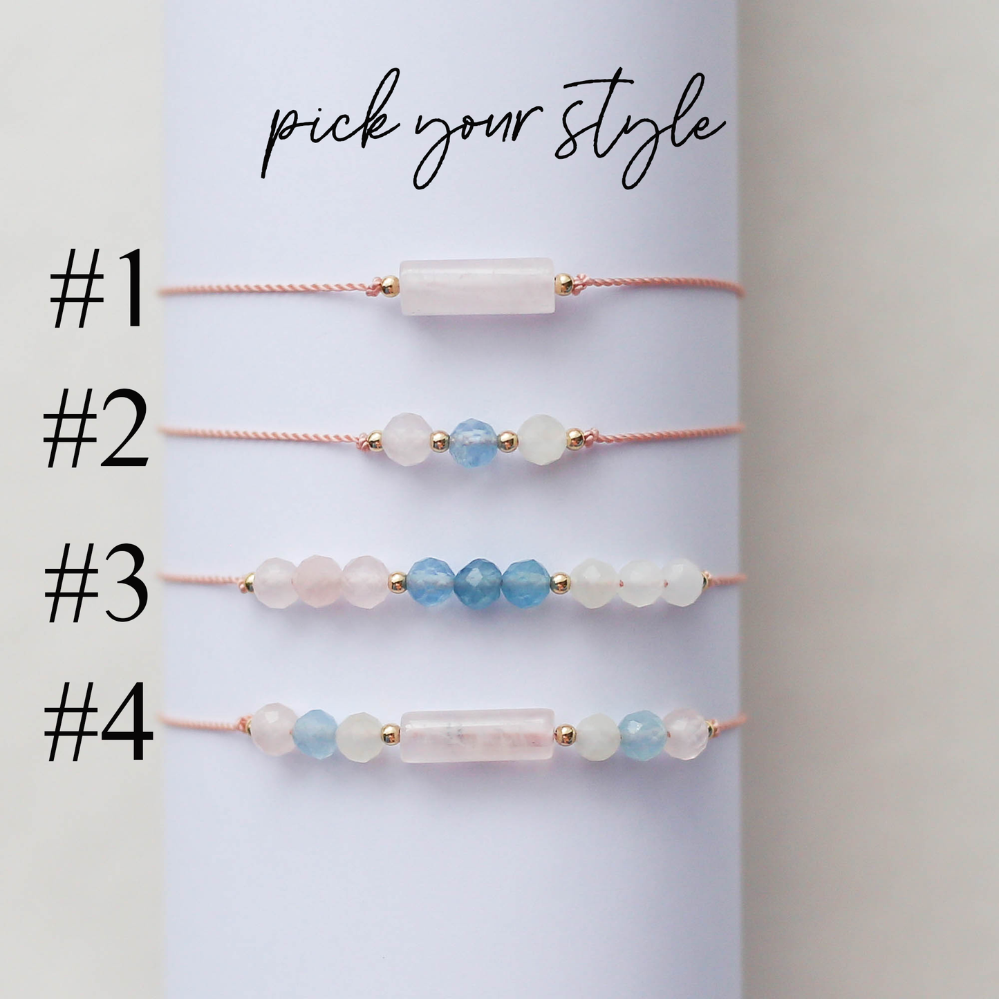 Fertility Crystal Cord Dainty Bracelet - Vinci Woman