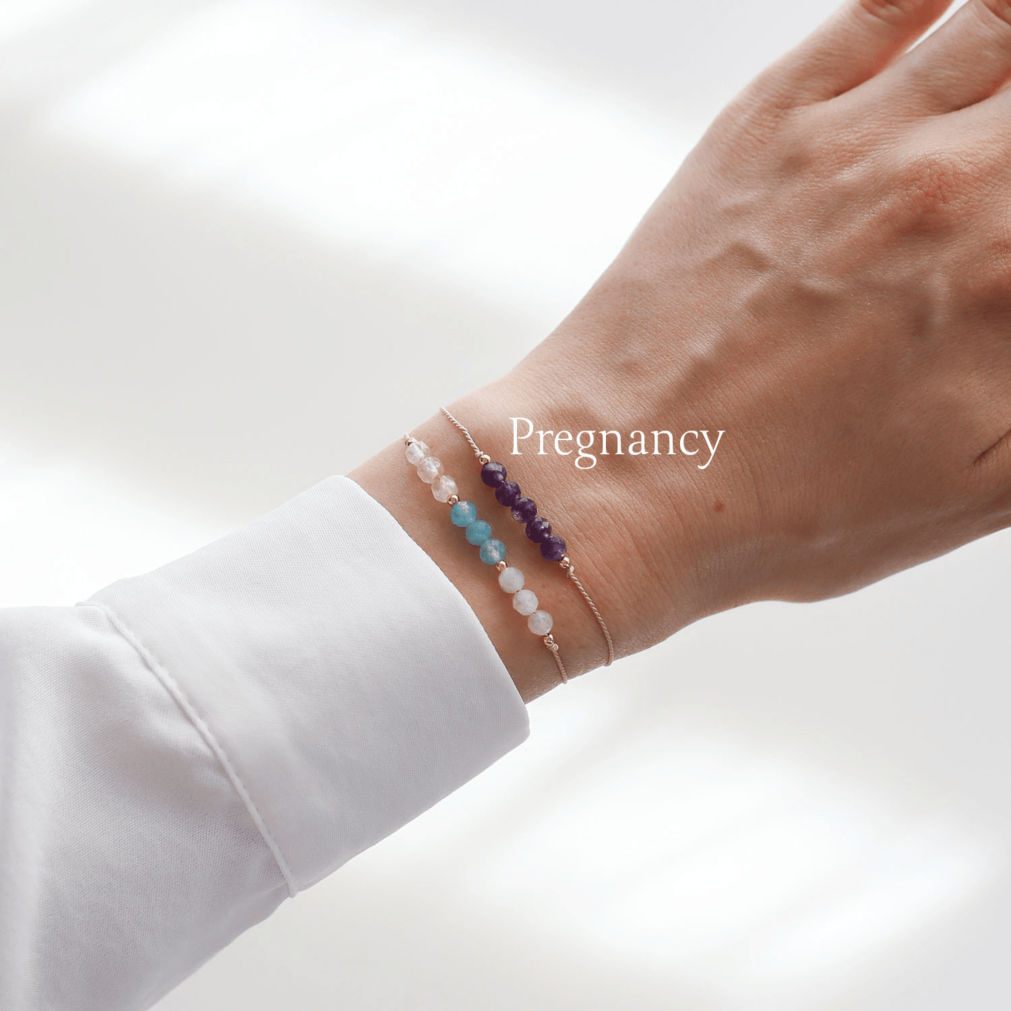 In My Mom Era - Pregnancy Bracelet Set - Vinci Woman
