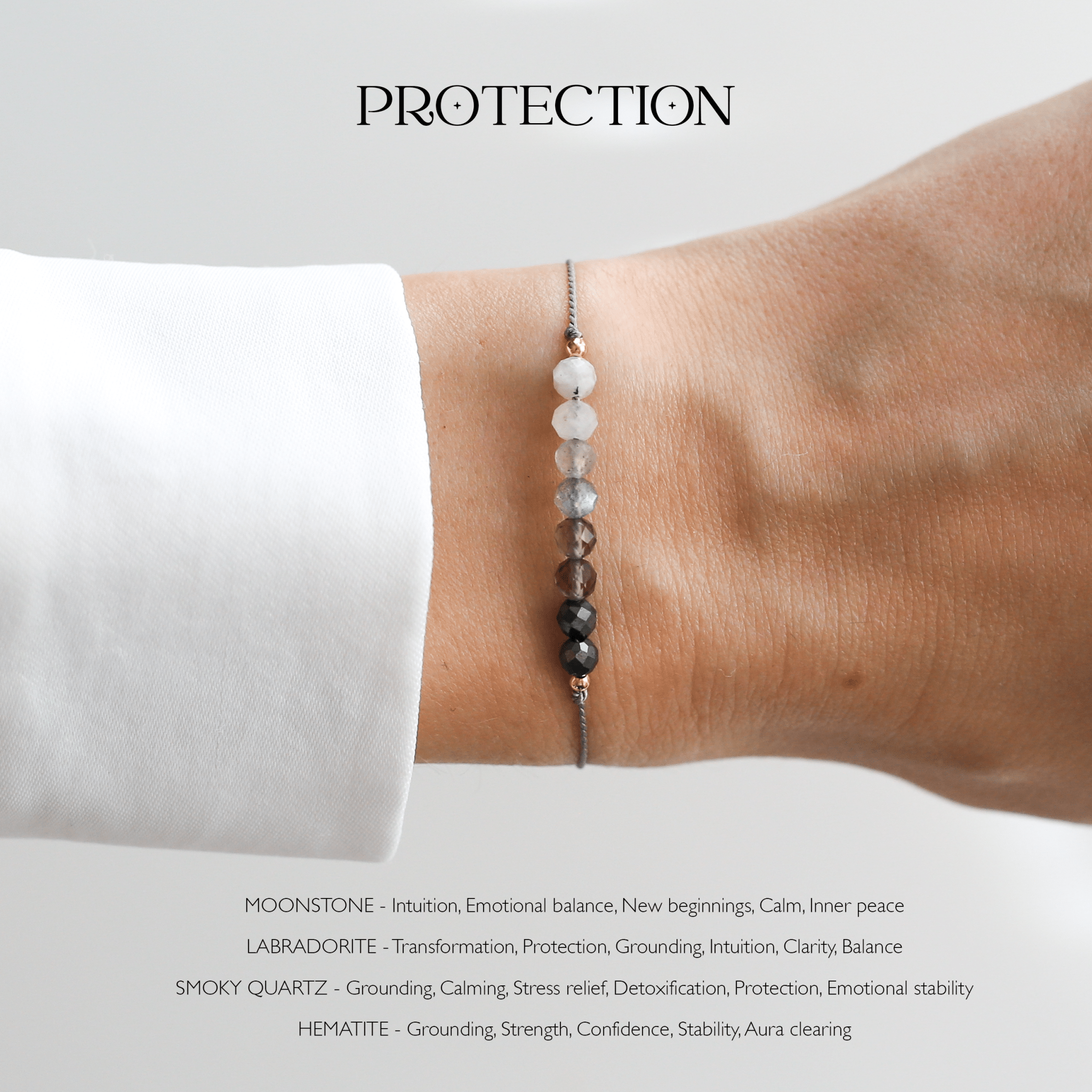 Protection Bracelet – Strength, Grounding and Energy Shield - Vinci Woman