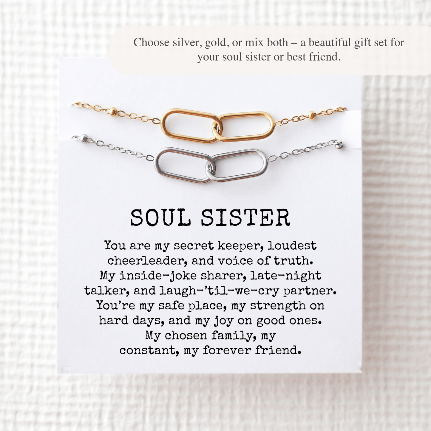 Soul Sisters Necklace Set - Vinci Woman