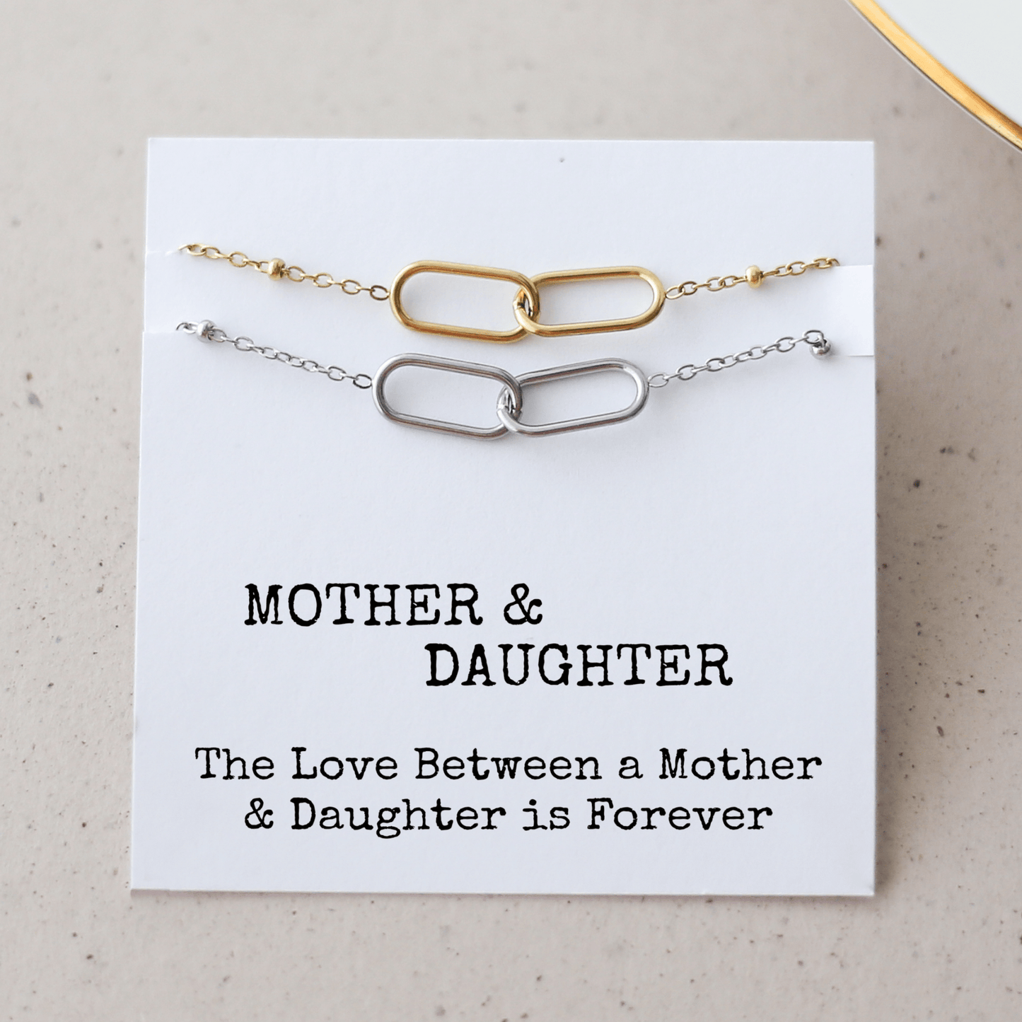 Mother and Daughter Necklace Set - Vinci Woman