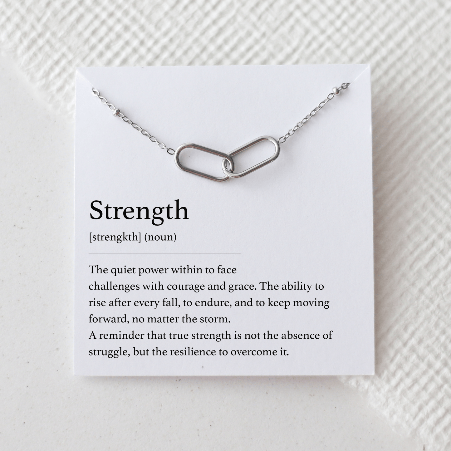 Strength Necklace - Vinci Woman