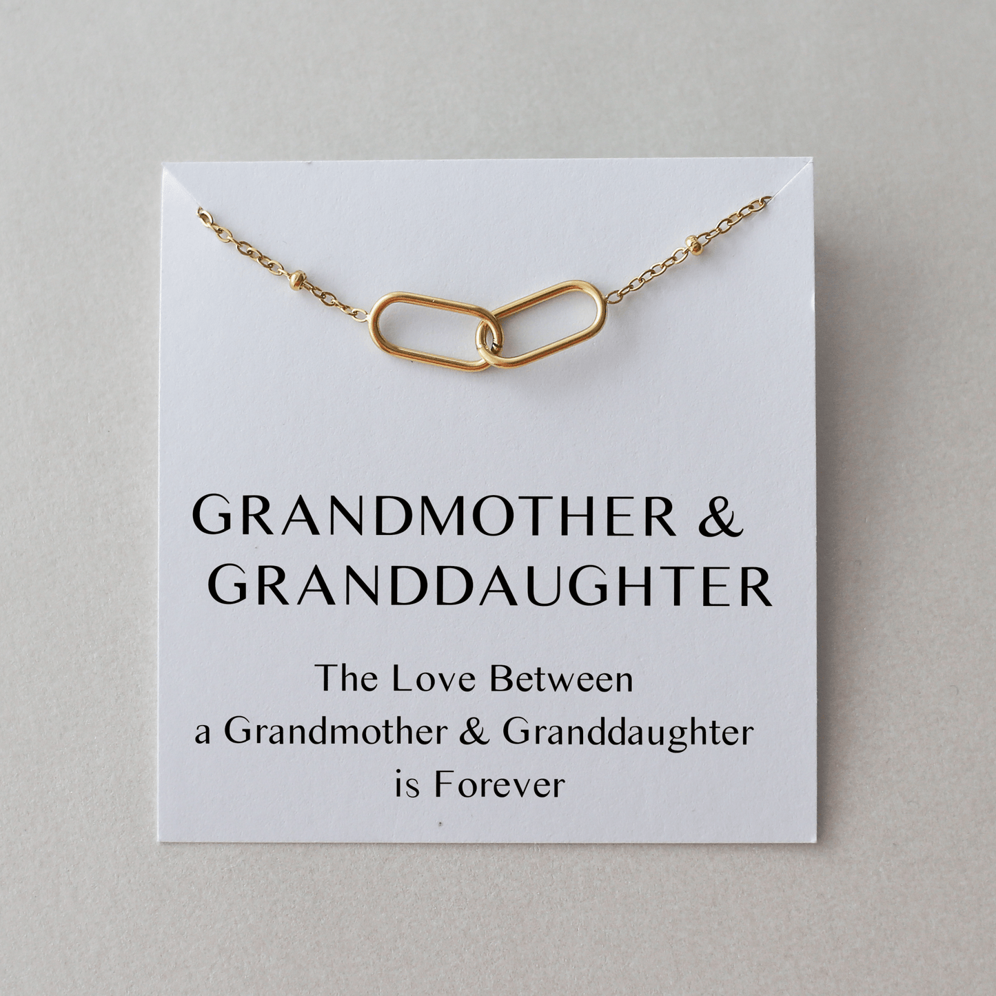 Grandmother & Granddaughter Bond Bracelet - Vinci Woman