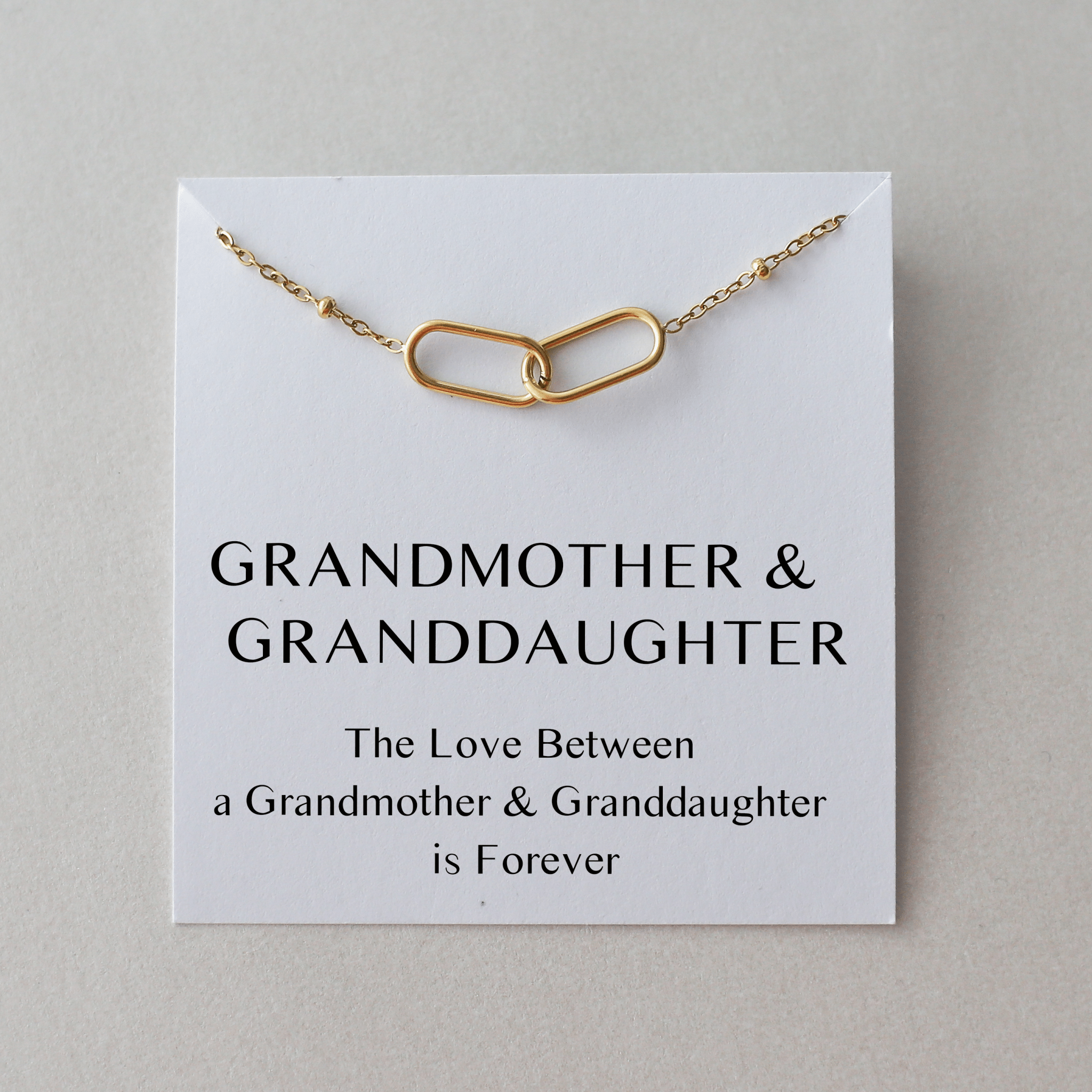 Grandmother & Granddaughter Bond Bracelet - Vinci Woman