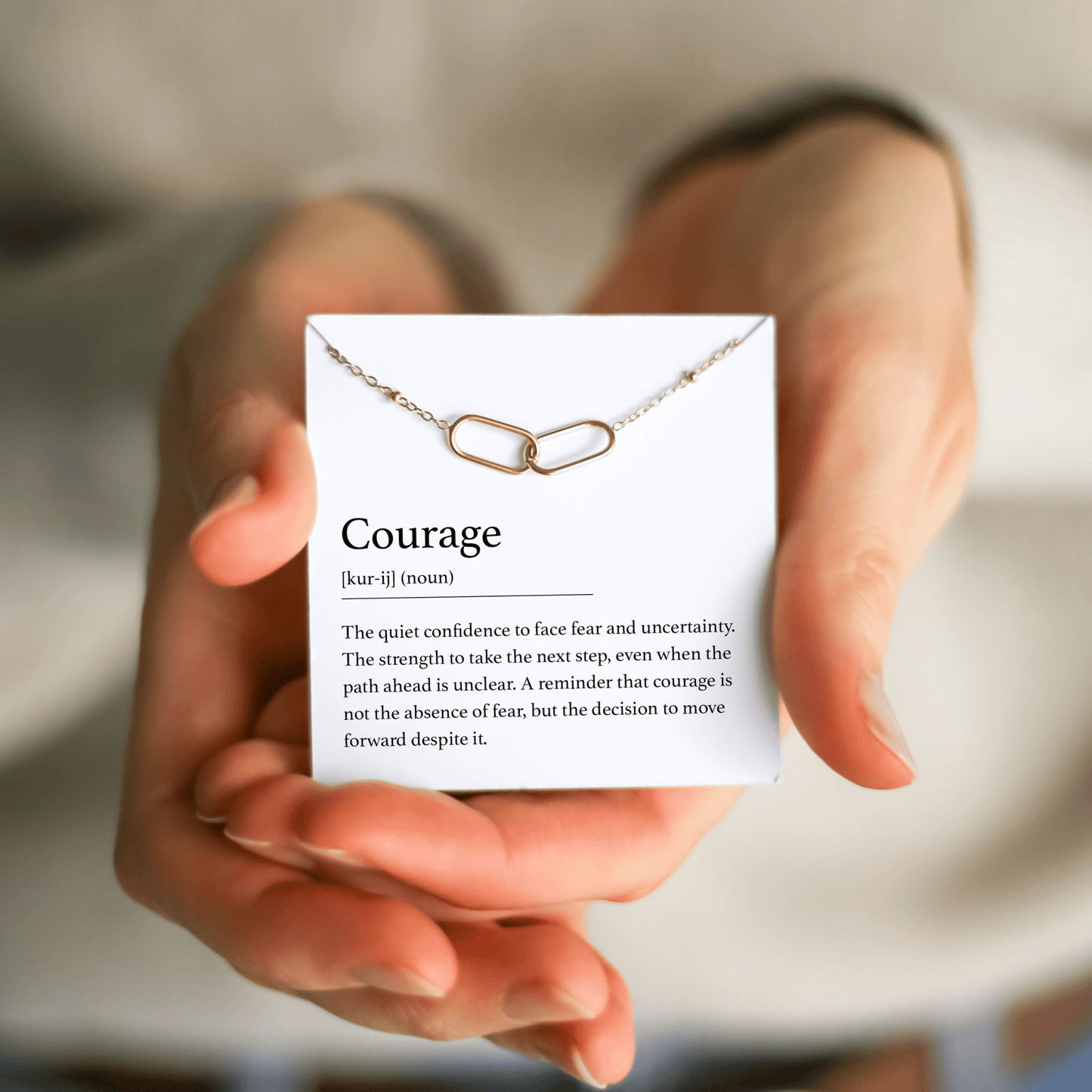 Courage Necklace - Vinci Woman