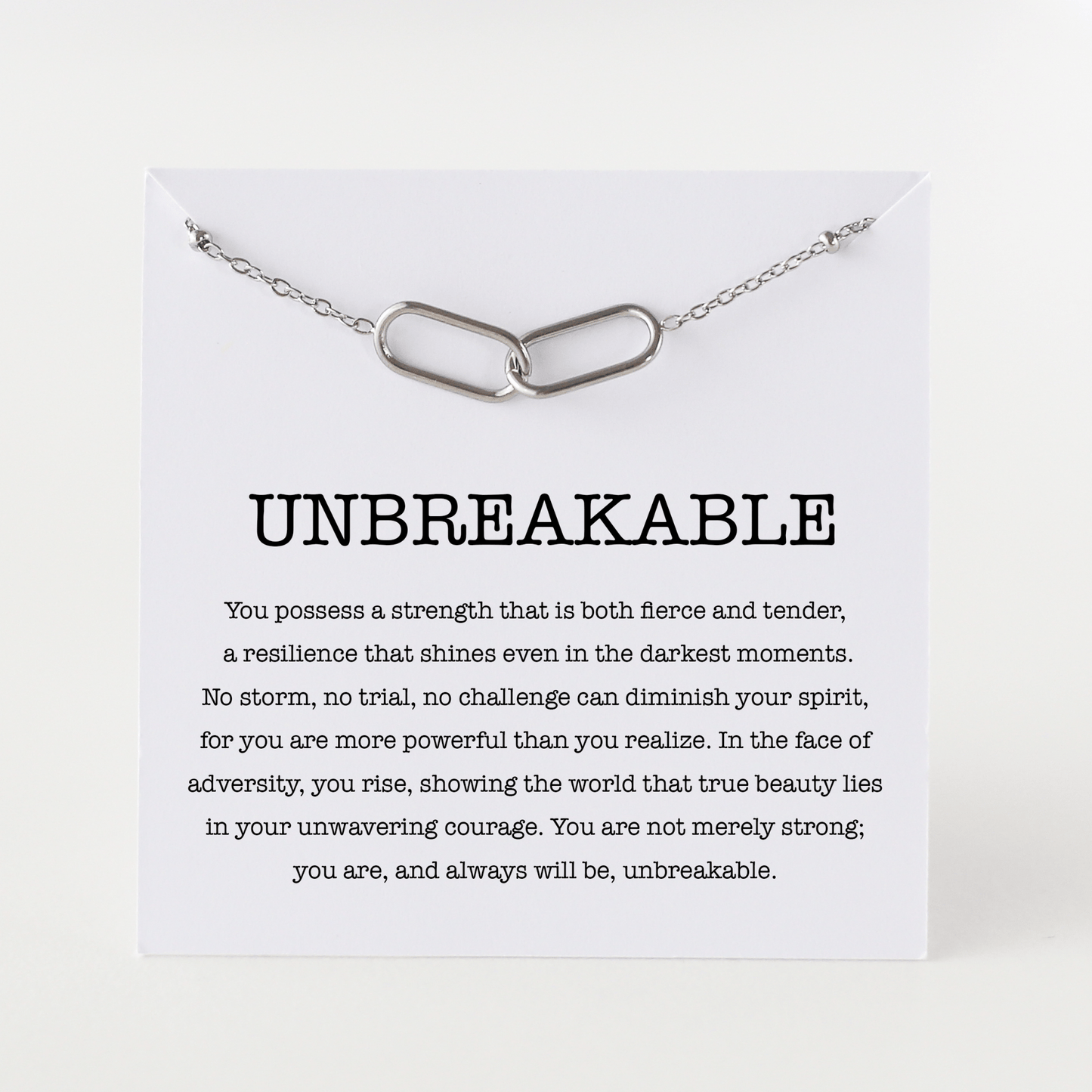 Unbreakable Necklace - Vinci Woman