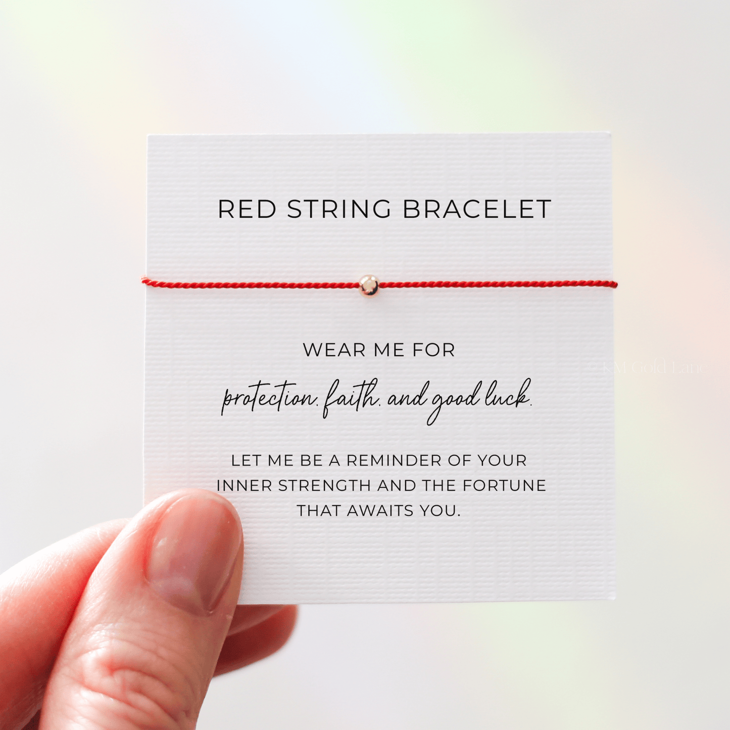 Red String Bracelet – Protection, Good Luck, and Positive Energy - Vinci Woman