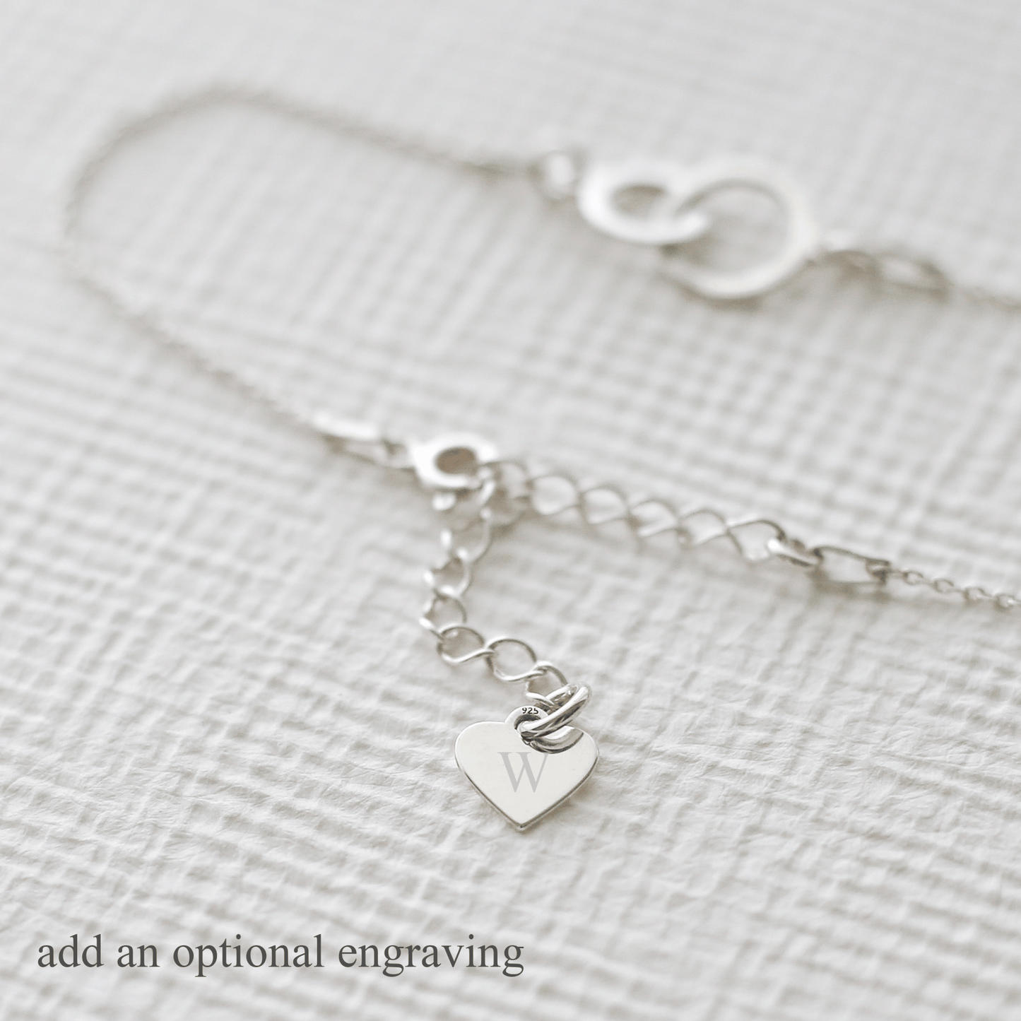 Grandmother & Granddaughter Bracelet – Interlocking Circles - Vinci Woman