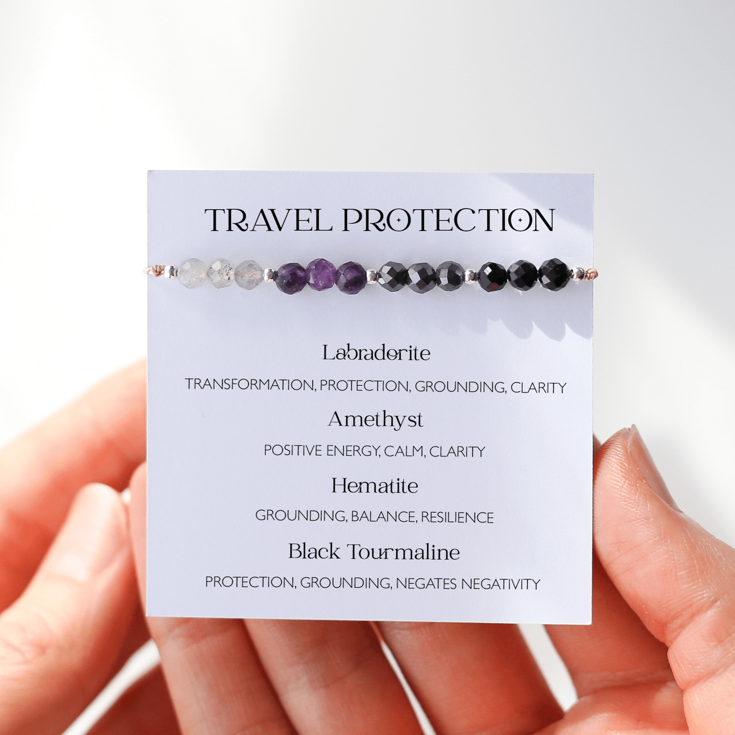 Travel Protection Crystal Bracelet - Vinci Woman