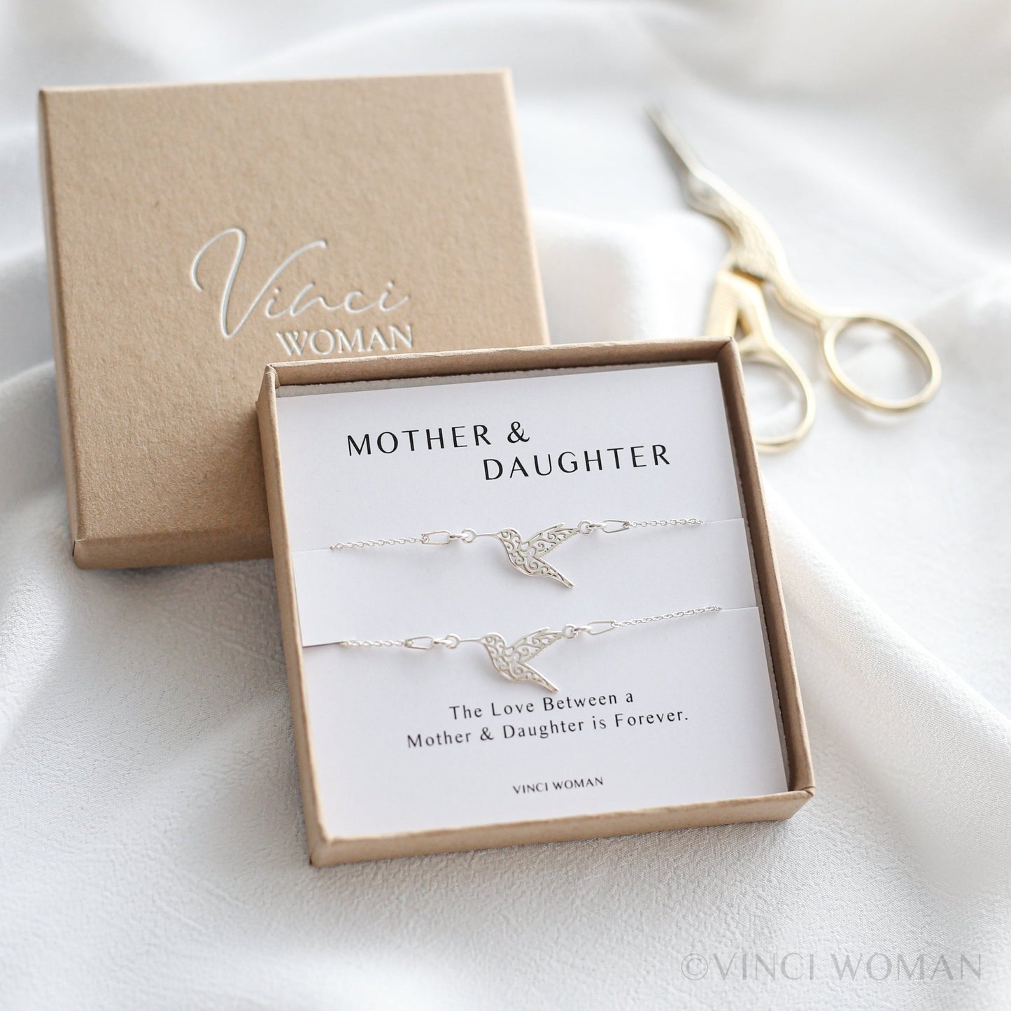 Hummingbird Bracelet - Mother & Daughter Set - Vinci Woman