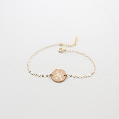 Cardinal Bracelet – Memorial Gift for Loss and Remembrance - Vinci Woman