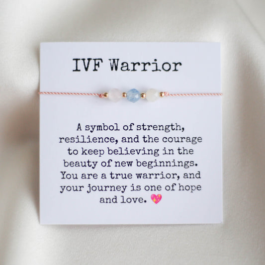 IVF Warrior - Fertility Cord Bracelet - Vinci Woman