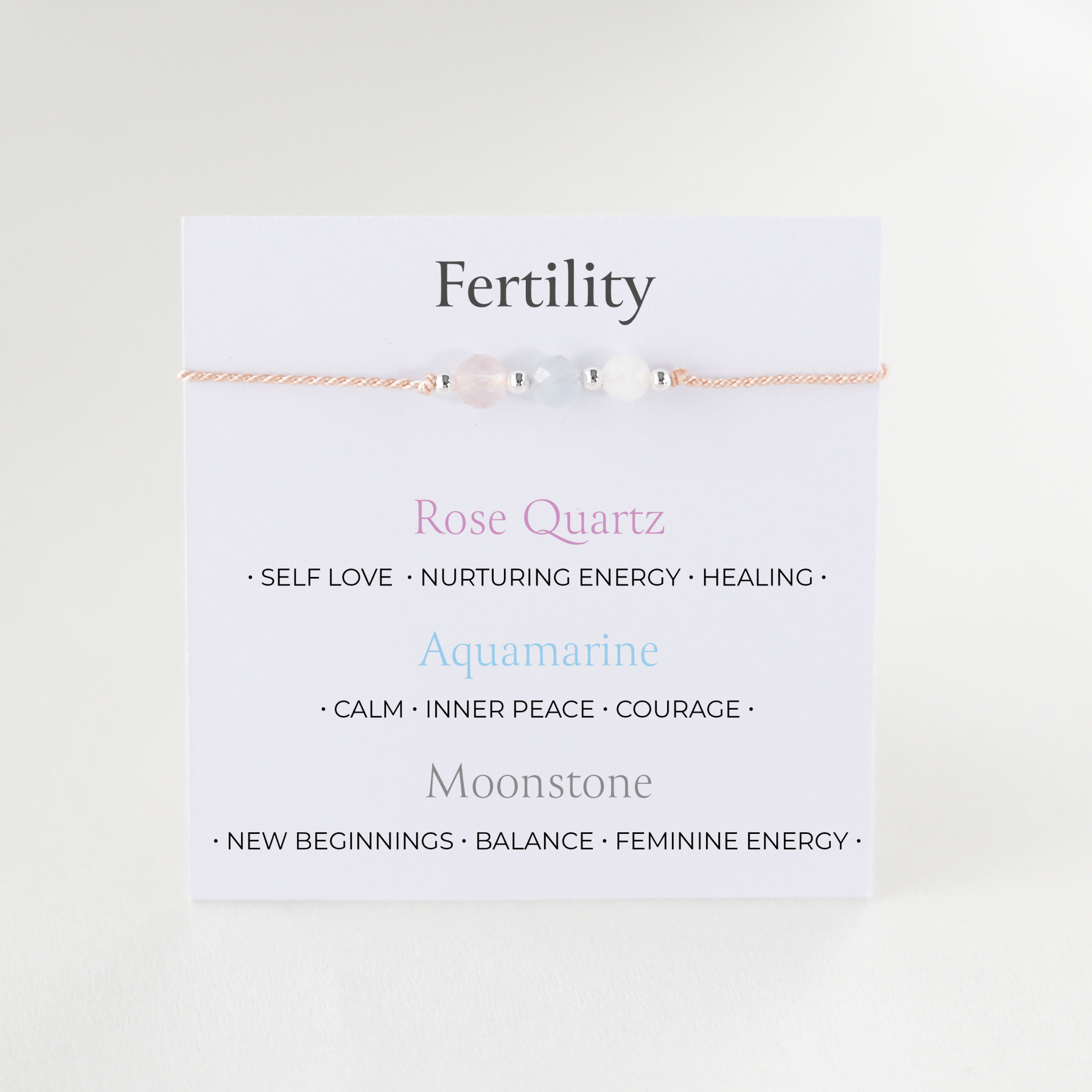 IVF Warrior - Fertility Cord Bracelet - Vinci Woman