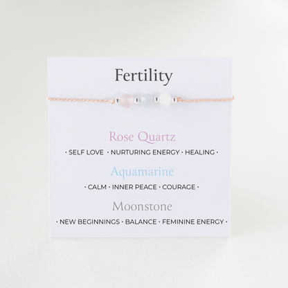 IVF Warrior - Fertility Cord Bracelet - Vinci Woman