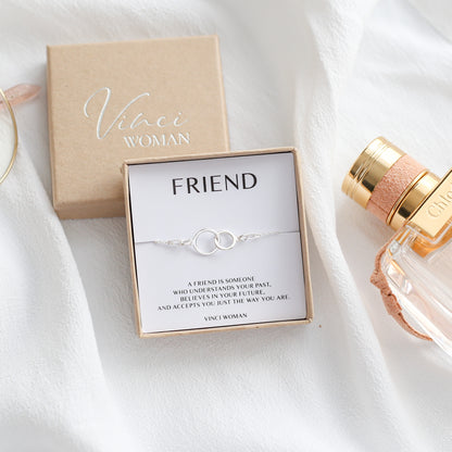 Friendship Bracelet - Interlocking Circles - Vinci Woman