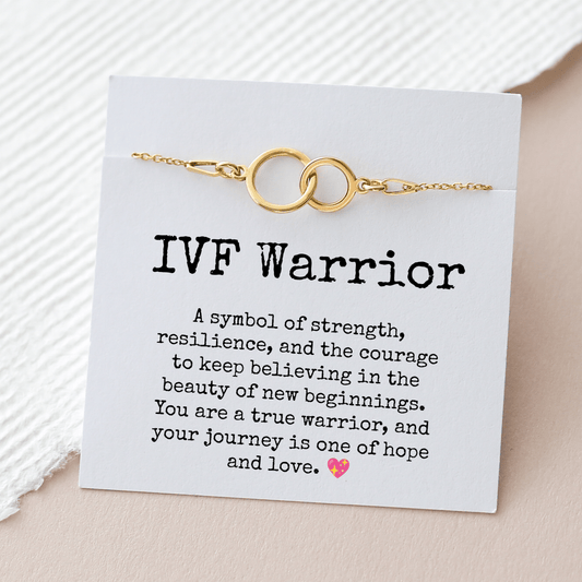 IVF Warrior Bracelet – Interlocking Circles - Vinci Woman
