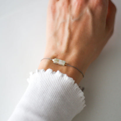 You Are Enough - Amazonite Cord Bracelet - Vinci Woman