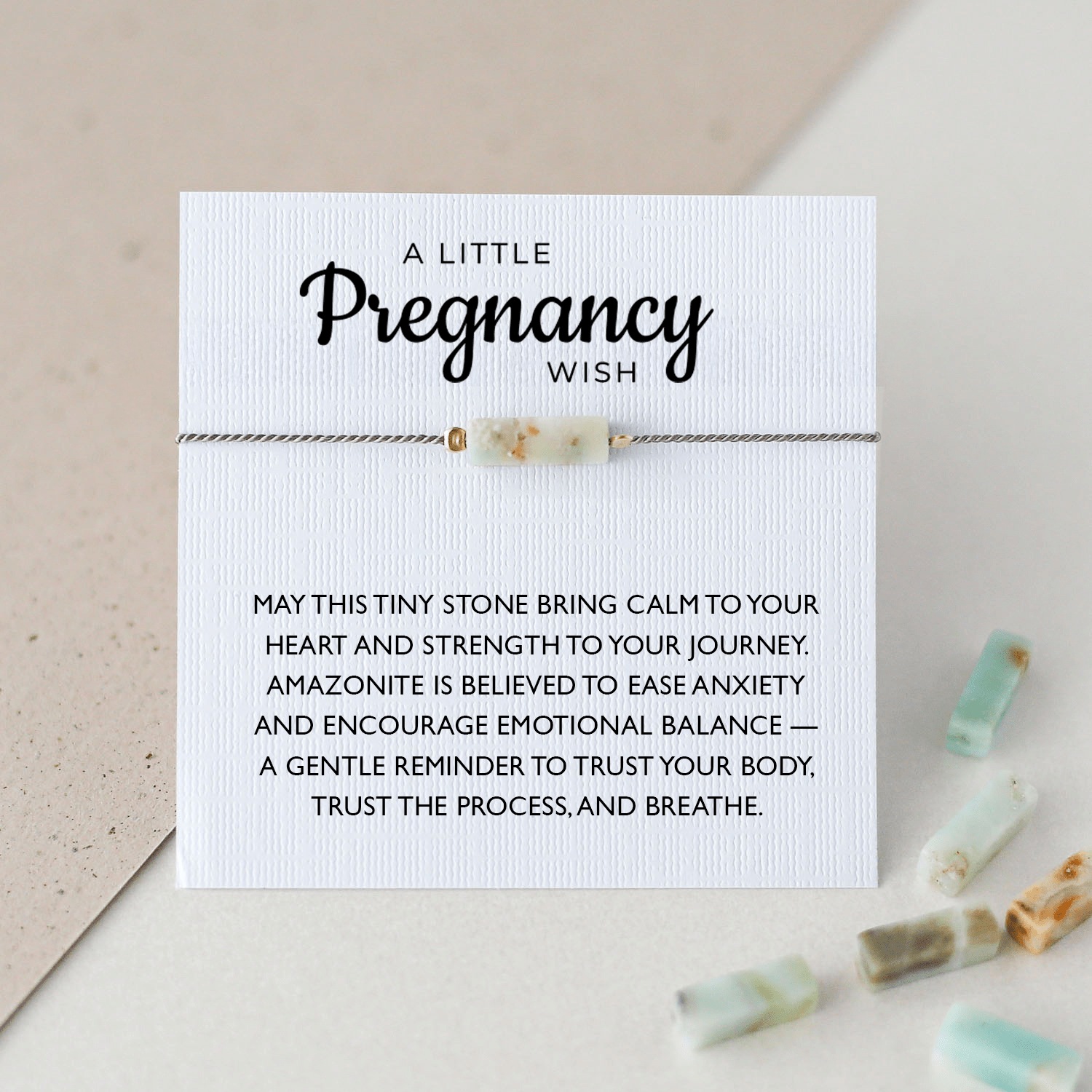 Pregnancy Wish Cord Bracelet - Vinci Woman