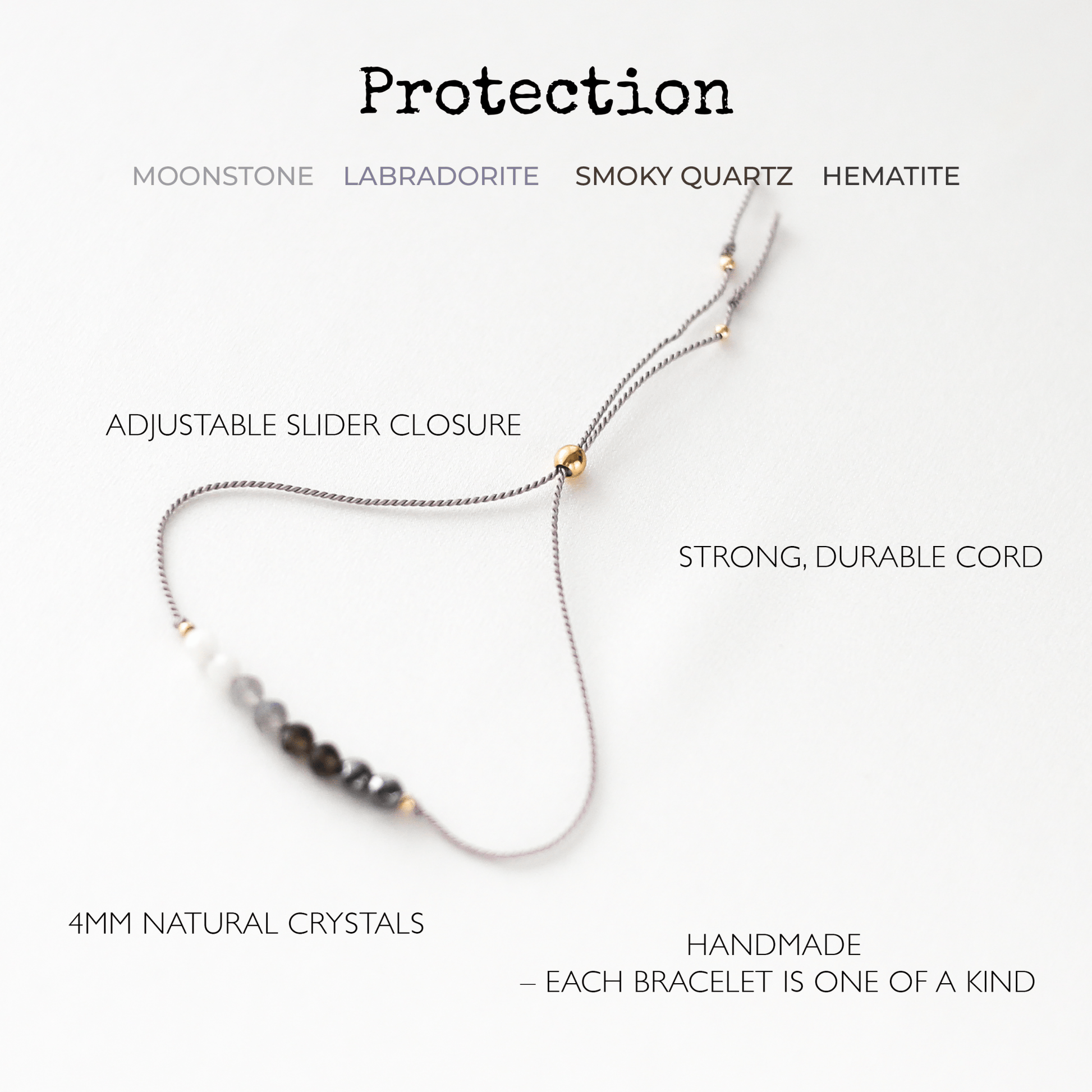 Protection Bracelet – Strength, Grounding and Energy Shield - Vinci Woman