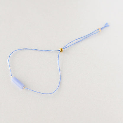 Calm Crystal Bracelet - Blue Lace Agate - Vinci Woman