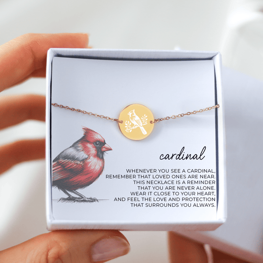 Cardinal Bracelet – Memorial Gift for Loss and Remembrance - Vinci Woman