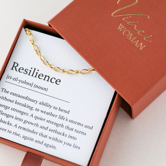 Resilience - 24k Gold Vermeil Chain Bracelet - Vinci Woman