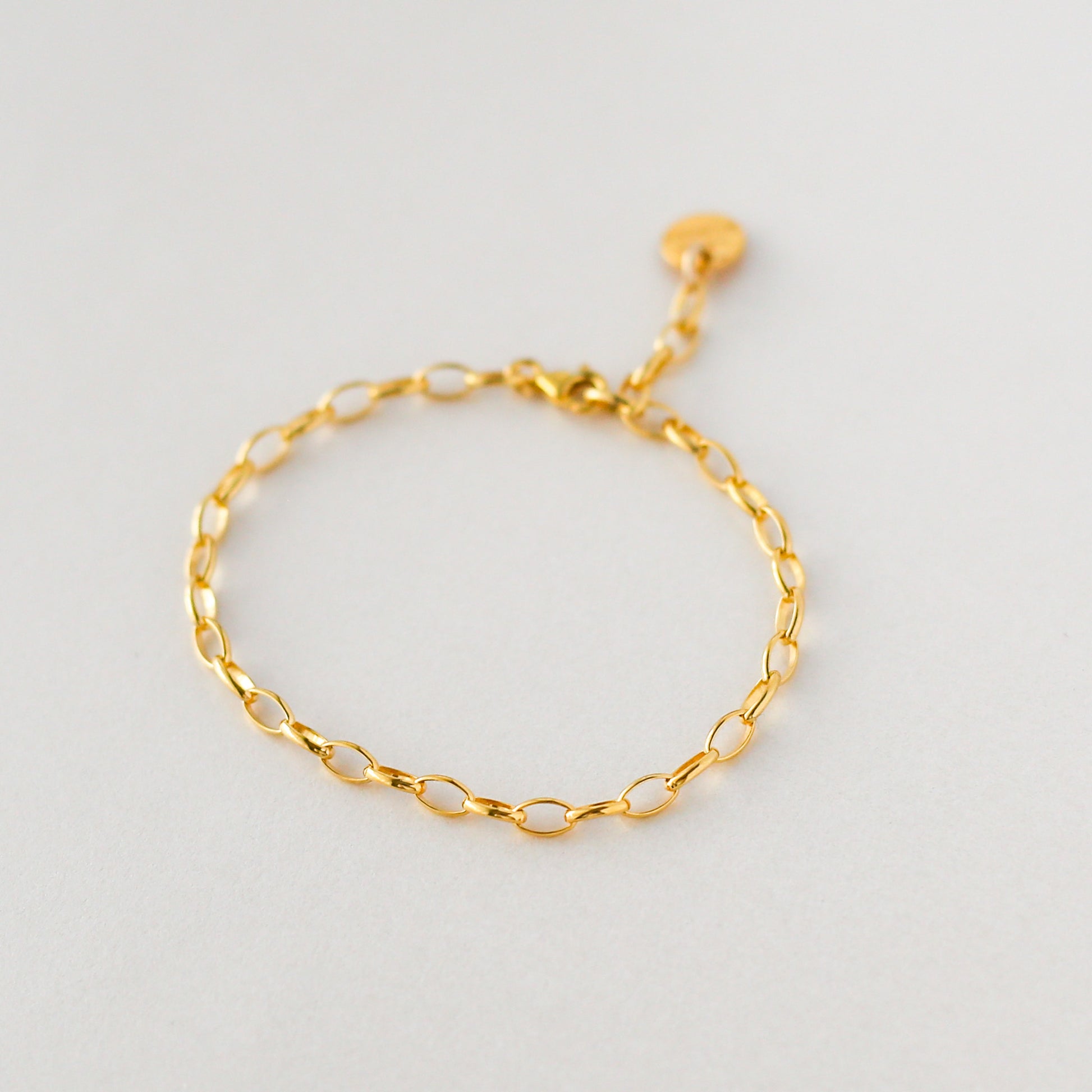Resilience - 24k Gold Vermeil Chain Bracelet - Vinci Woman