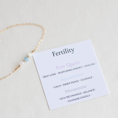 Fertility Bracelet – Pregnancy Journey Gift - Vinci Woman