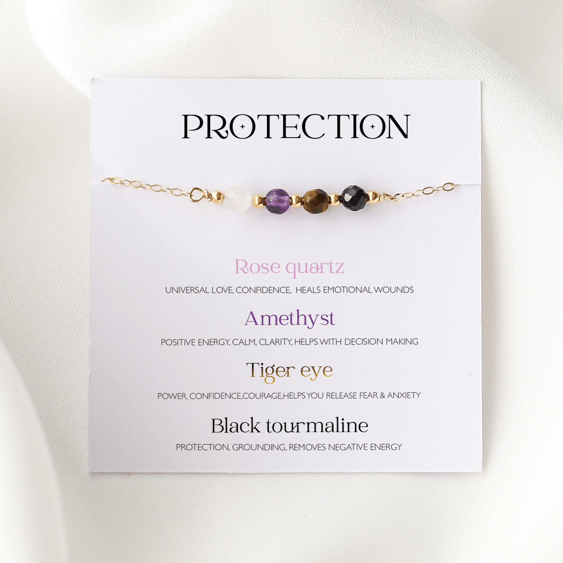 Empath Protection Chain Bracelet - Support for Sensitive Souls - Vinci Woman