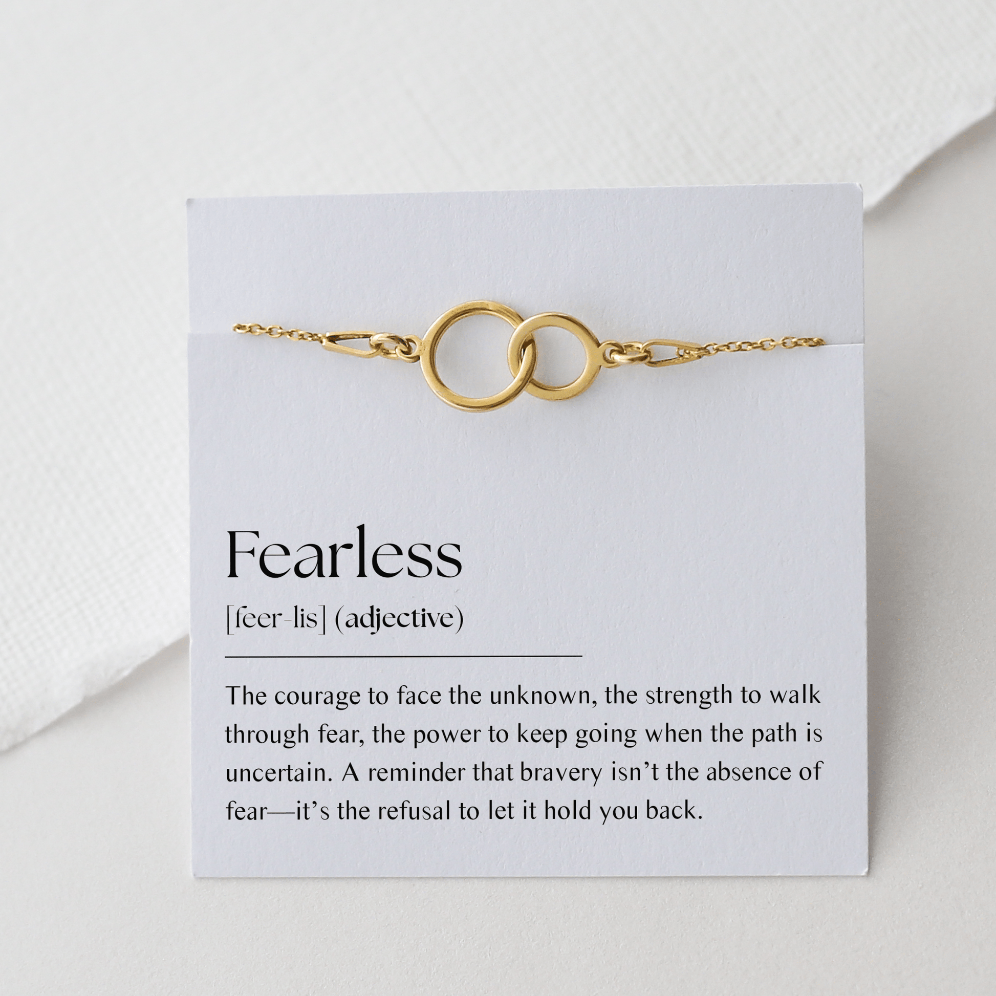 Fearless Bracelet - Interlocking Circles - Vinci Woman