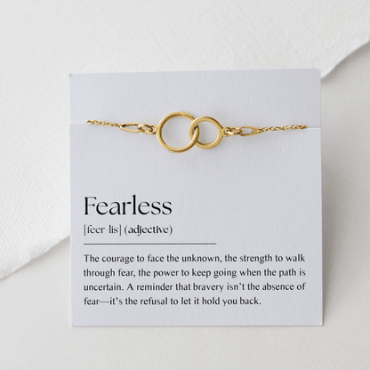 Fearless Bracelet - Interlocking Circles - Vinci Woman