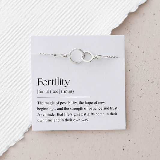 Fertility Bracelet - Interlocking Circles - Vinci Woman